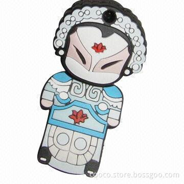 Cartoon Memory Stick, Supports USB Full-speed (12Mbps) Transmission, High Reading and Writing Speed
